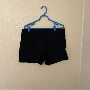 Black Pull On Shorts